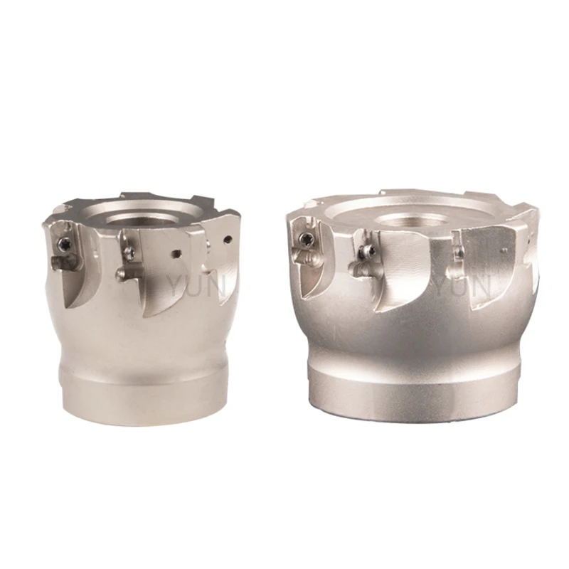 EXN03 CNC-Tête de fraise à rajeunissement rapide, poignée, outil de degré de choc, porte-outil de tour, insert de fraisage, LNMU03, 40mm, 50mm, 63mm, 80mm, 100mm