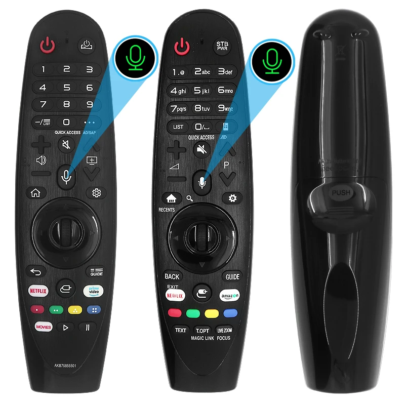 

AKB75075301 AN-MR650A AKB75855501 AN-MR20GA Remote Control for L-G TV with Amazon NETFLIX UJ657A SJ9570 SJ850A UHD 4K UJ6570