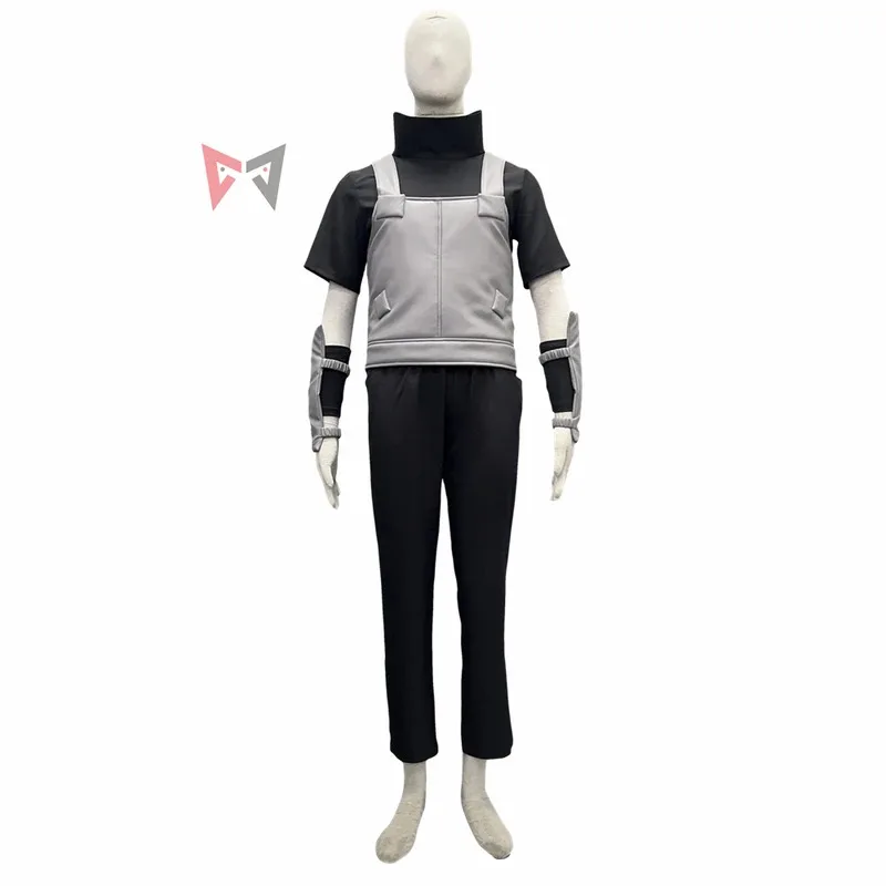 

New Ninja Anbu Cosplay Costume Vest Shirt Pants Gloves For Game Party Adult Plus Size