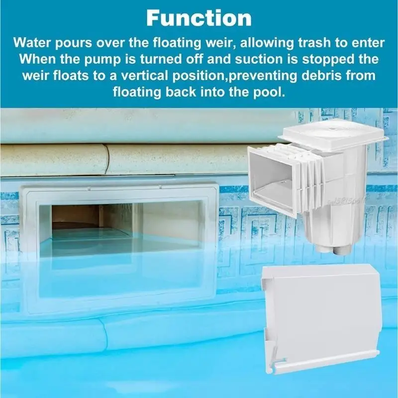 Kits reemplazo reemplazo puerta vertedero piscina 27RB, compatible para SPX1082K SP1082 SP1083