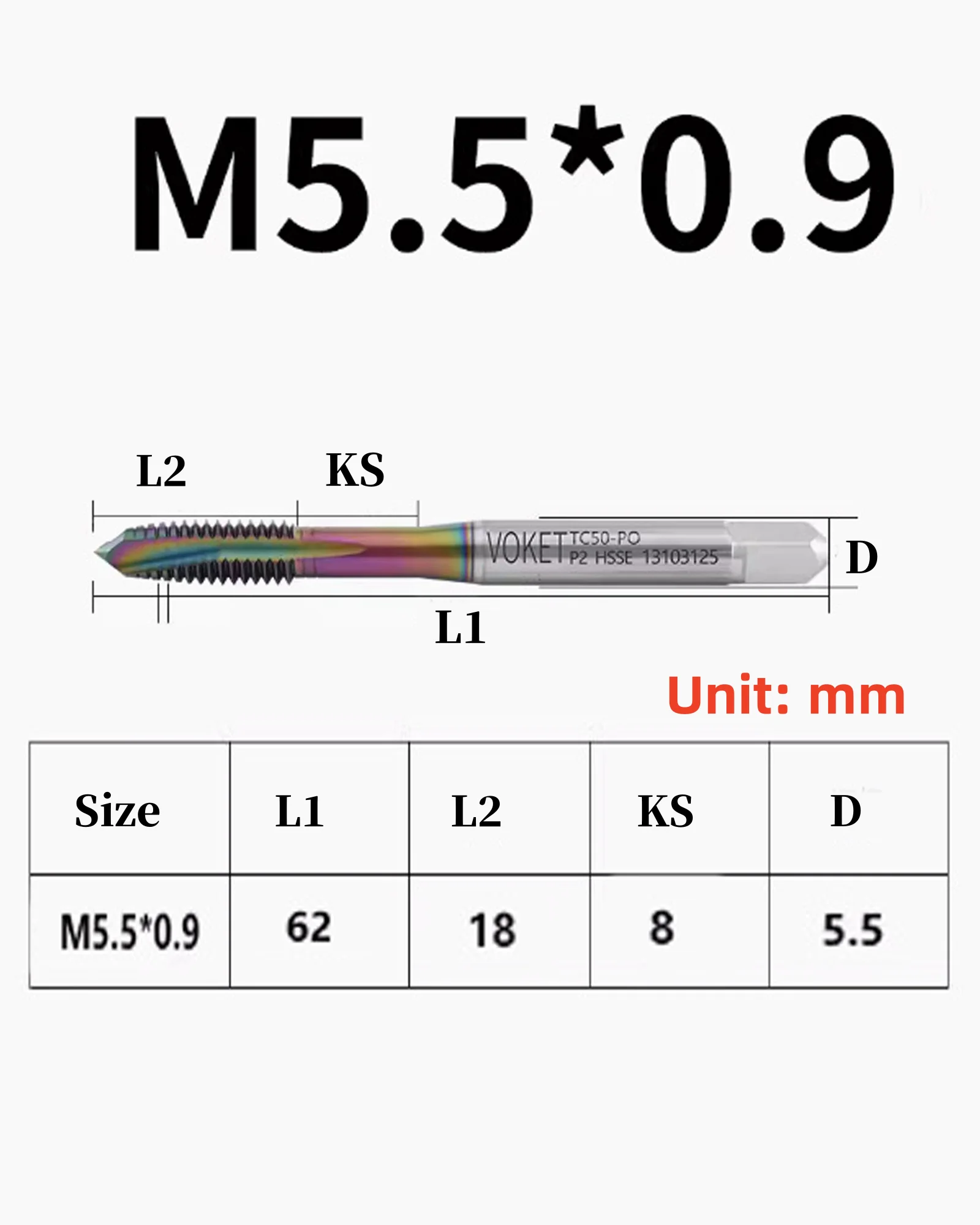 3pcs Combination Drill Tap &Tip Tap Bit Set Nano Blue Coated Screw Tapping Bit Tool High Speed Steel Drilling Tapping Bits