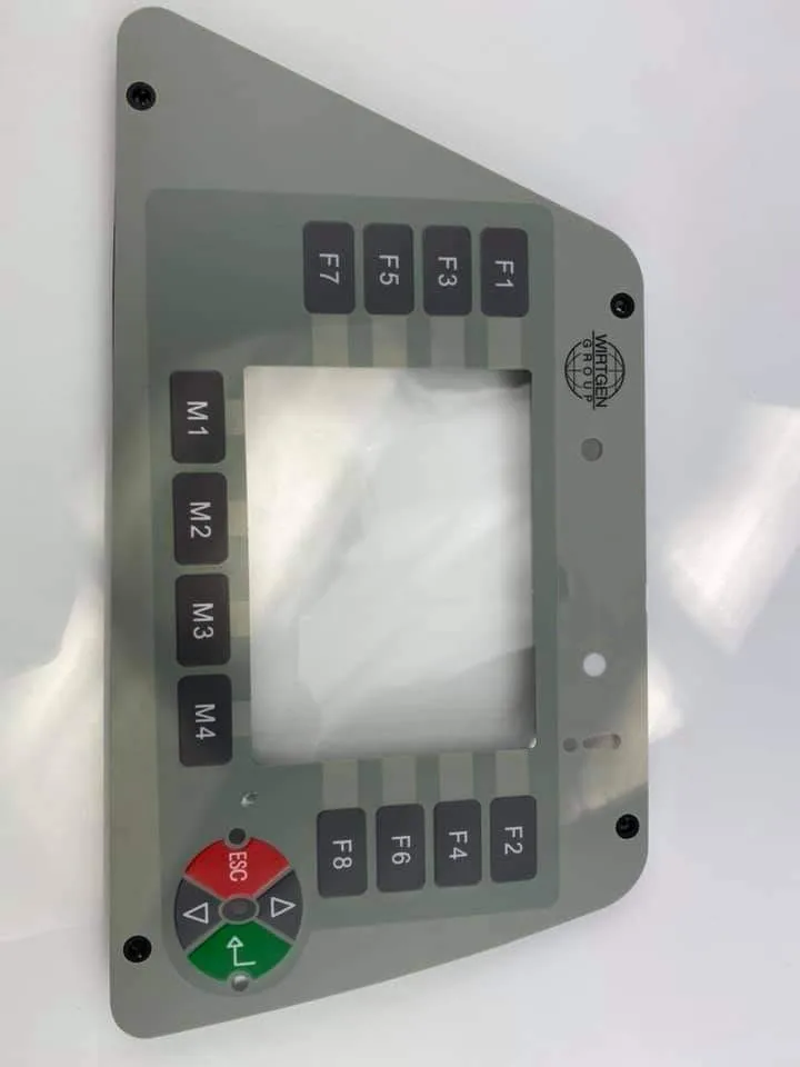 High Quality S1800-2 Asphalt Paver Main Console Display Film Sticker