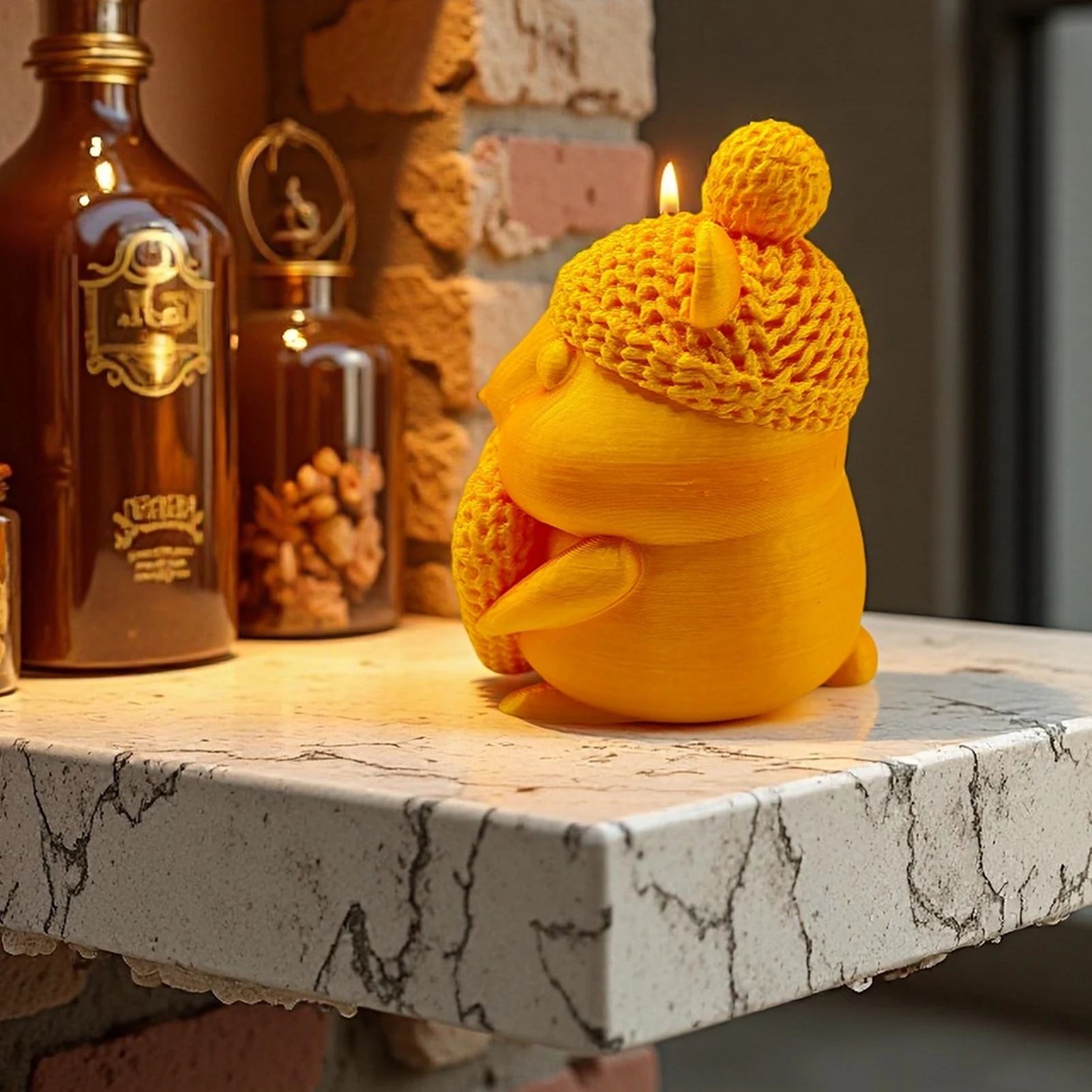 

3d Printed Ornament Cartoon Hamsters Embrace Love PLA Sculpture Creative Tabletop Decoration Festival Party Gift For Friend