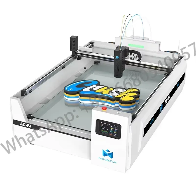 Mingda AD-F4 Pro Industrial Signage Led Light Luminous Letter Printing 3d Printer Machine 3d Signage Printer 3d Sign Printer