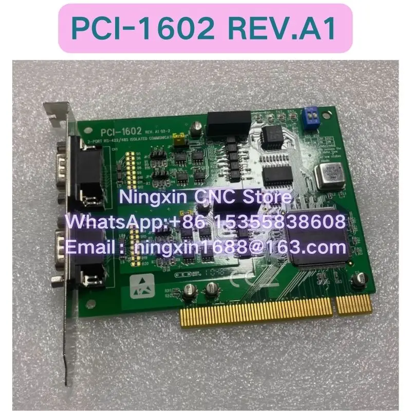 

Second-hand PCI-1602 REV.A1 Functional test OK Fast delivery