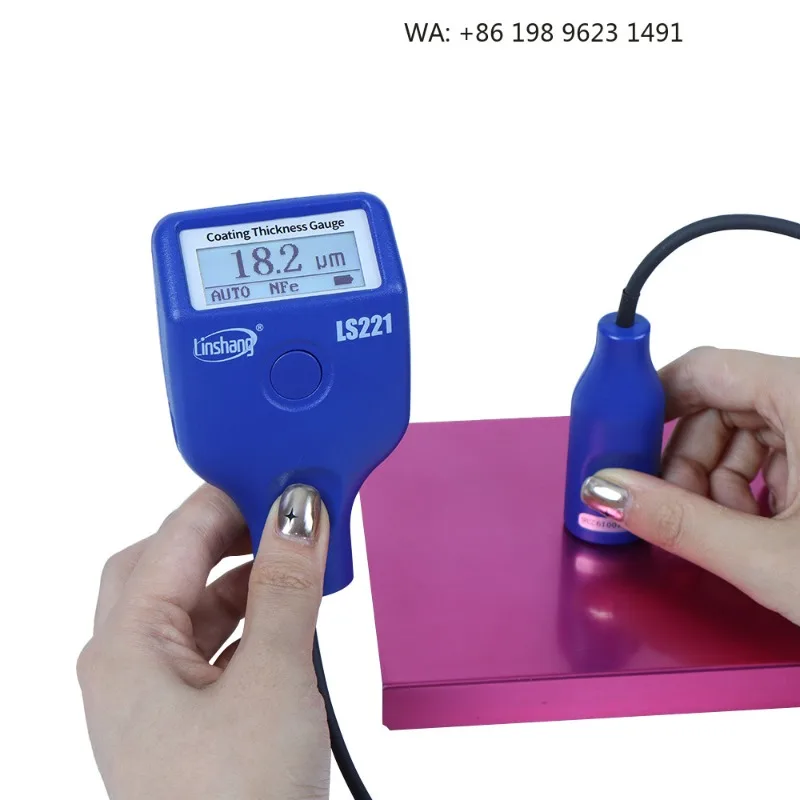 High Resolution Ultrasonic Thickness Detector Micro Minimum Scale For Precision Instrument Thin Alloy Plate Inspection