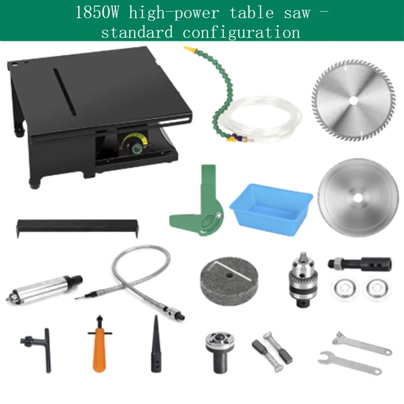 Multi functional grinding machine, small jade carving and polishing tool, woodworking jade cutting and polishing integrated mach