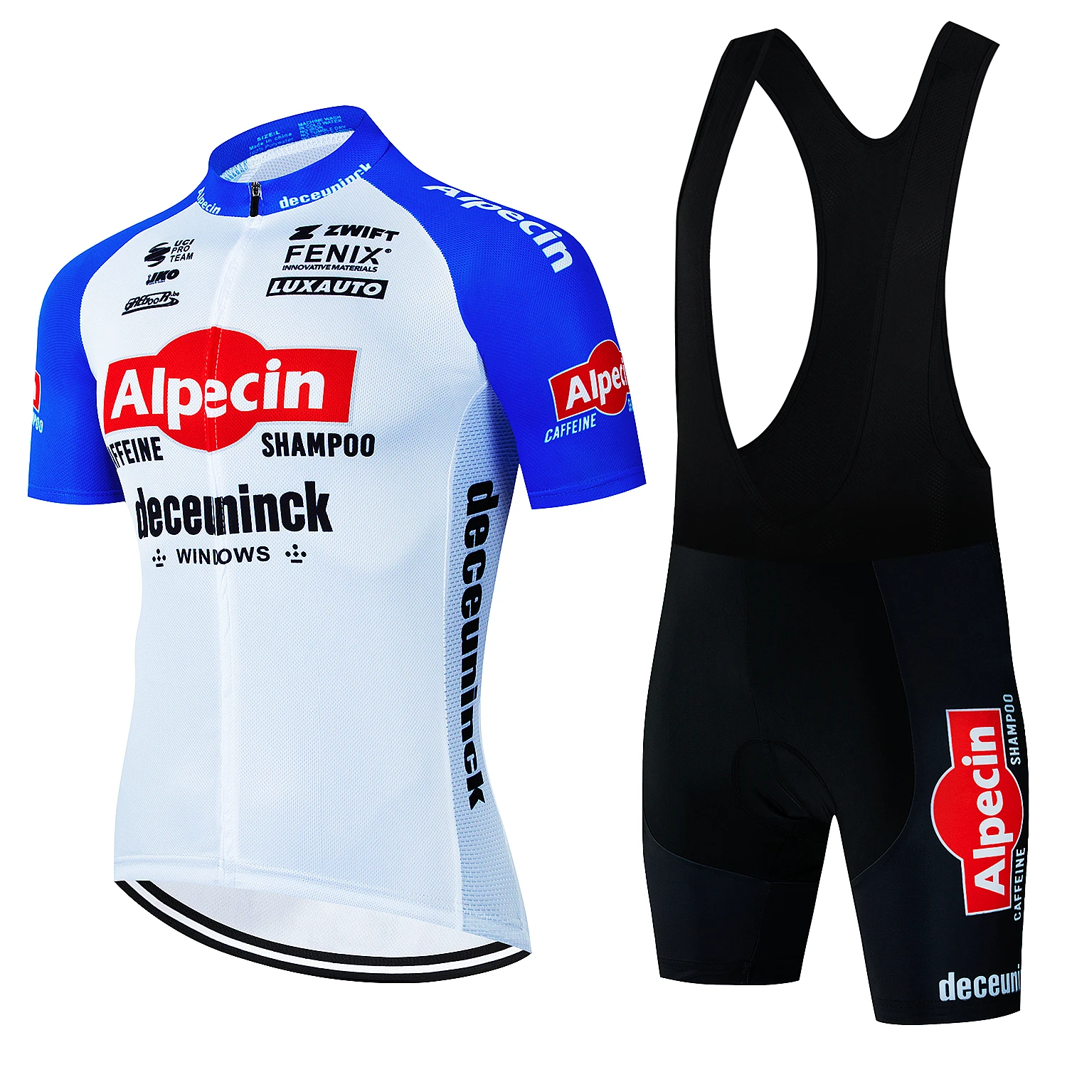 2024 Cycling Jersey Men\'s Set Summer Alpecin Deceuninck Cycling Clothing Road Race Bike Shirt Suit MTB Men Bicycle Bib Shorts