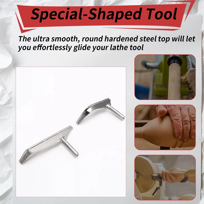 ABPQ-Woodworking Lathe Tool Holder Special Shape Tool Holder Holder Woodworking Combination Tools Special-Shaped Tool