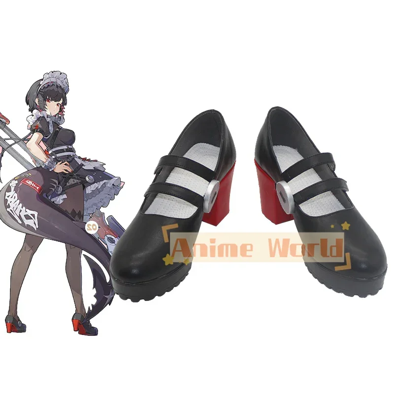 

Zenless Zone Zero Victoria Домашнее хозяйство Эллен Джо Горничная Обувь для косплея Хэллоуин Карнавальные сапоги на заказ