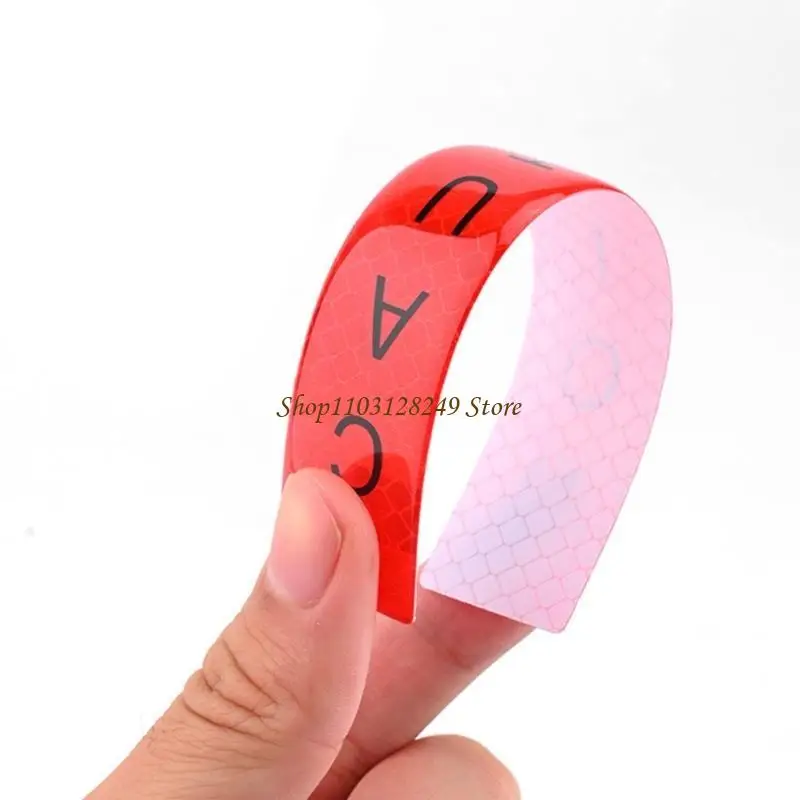 N5KD High Visibility Car Door Warning Stickers Car Door Strips for Safe Night Driving