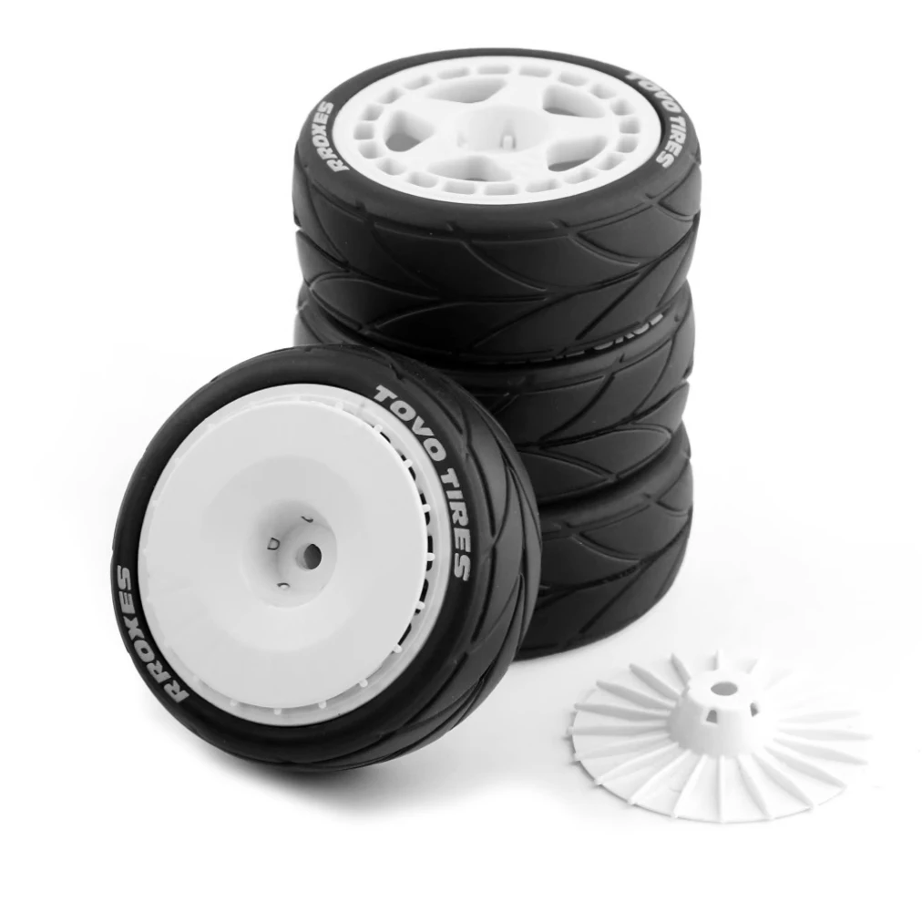 

Универсальные автомобильные шины с дистанционным управлением серии Tamiya, 65 мм, комплект шестиугольной ступицы колеса 12 мм, повышающие тягу и по бездорожья, совместимые с Tt01/02, Xv01, Ptg-2