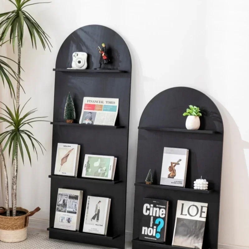 

Floor-to-ceiling bookshelf Newspaper shelf Shelf Hot sales