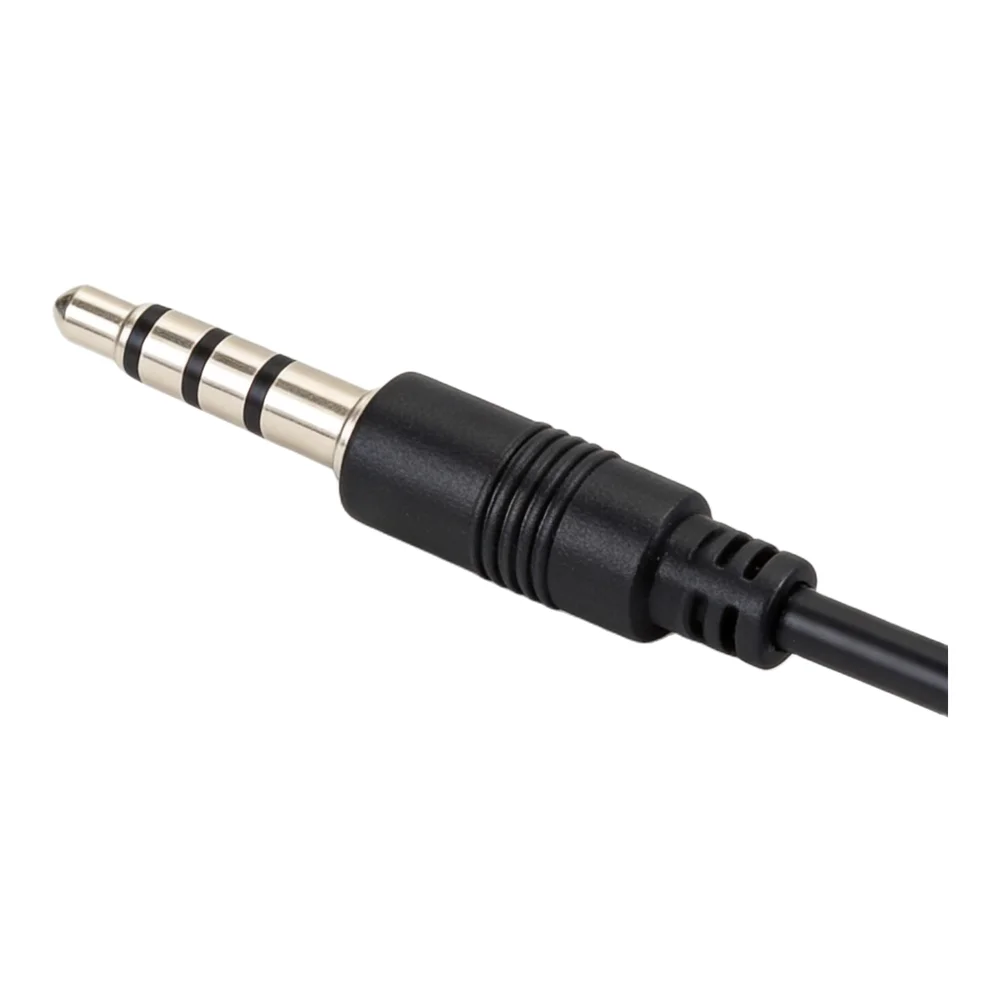 3.5mm Male To USB Colour Black AUX To USB Adapter High-quality Materials Wear-resistant Reliable Car Audio System