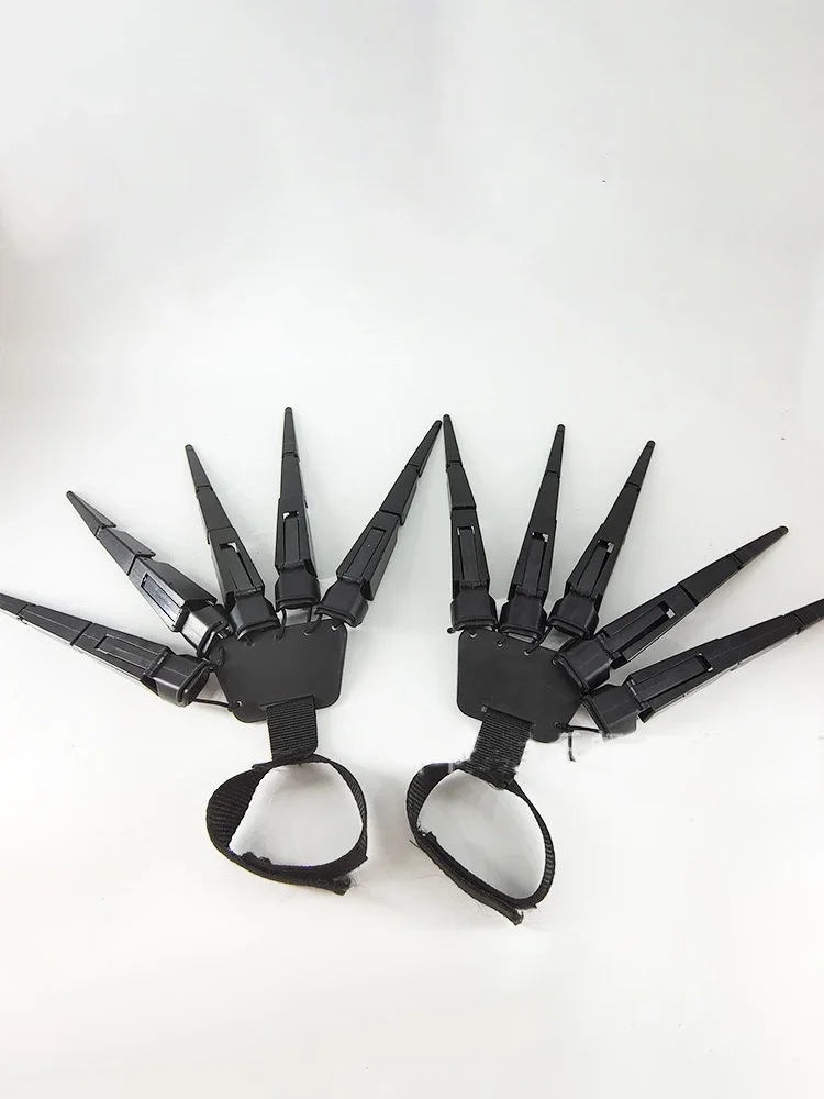 

Хэллоуин шарнирные перчатки для пальцев гибкие забавные гибкие игрушки костюм вечерние призрачный коготь ручная модель Хэллоуин Декор для вечеринки подарок