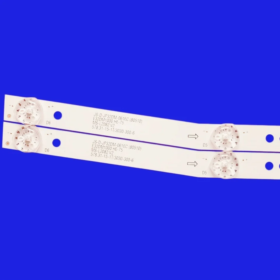 LED Strip For  MS-L2082 V1 V2 JS-D-JP32DM-061EC  32HMC1720T2 SW-LED32BA301 STV-32LED20W