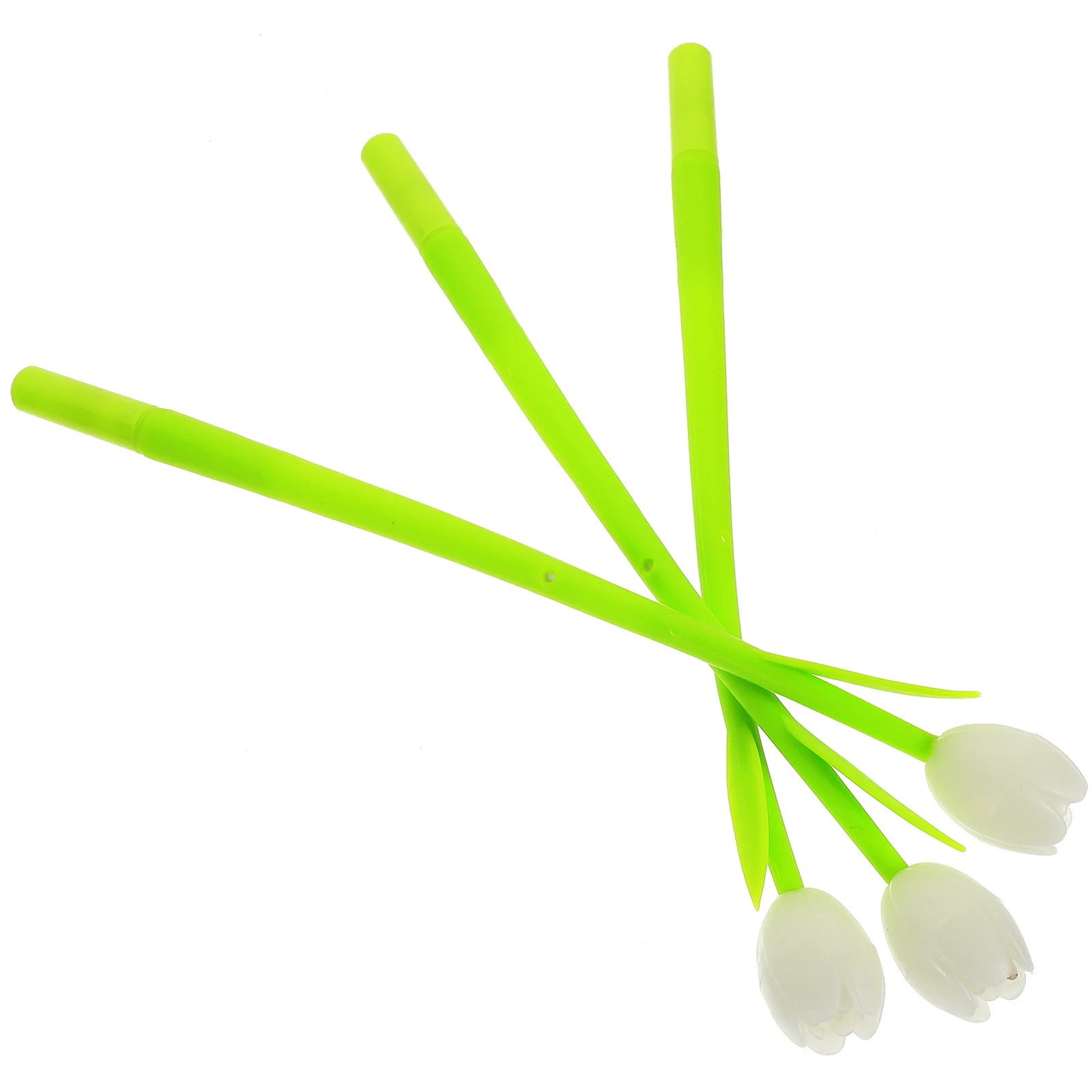 

3Pcs Gel Pen for Writing Smooth Non-Leak Ink Lovely Succulent Design Lightweight Office Stationary Succulent Gel Pen