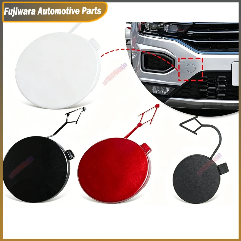 For VW T-Roc 2018 2019 2020 2021 2022 Front Or Rear Bumper Tow Hook Eye Cover Cap