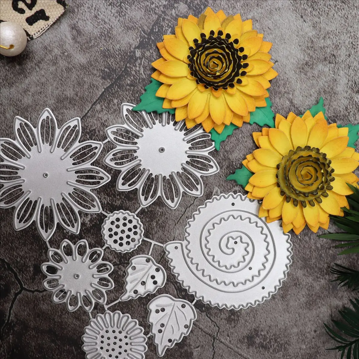 lily flower greeting card Metal Cutting Dies Scrapbooking For Card Making DIY Embossing Cuts New Craft Pattern Photo Frame Cove