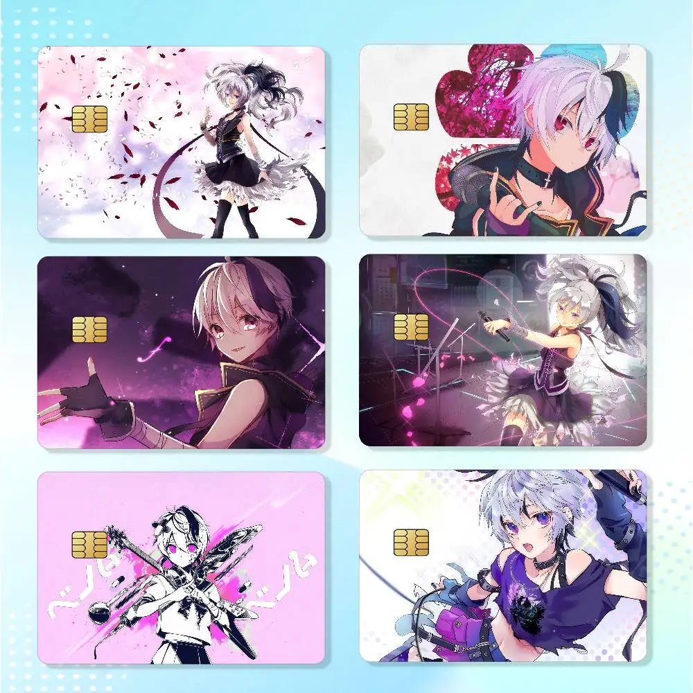 Singer V-V4 Flower Matte Card Stickers For Credit Cards Debit Cards And Transit Cards 4Pcs