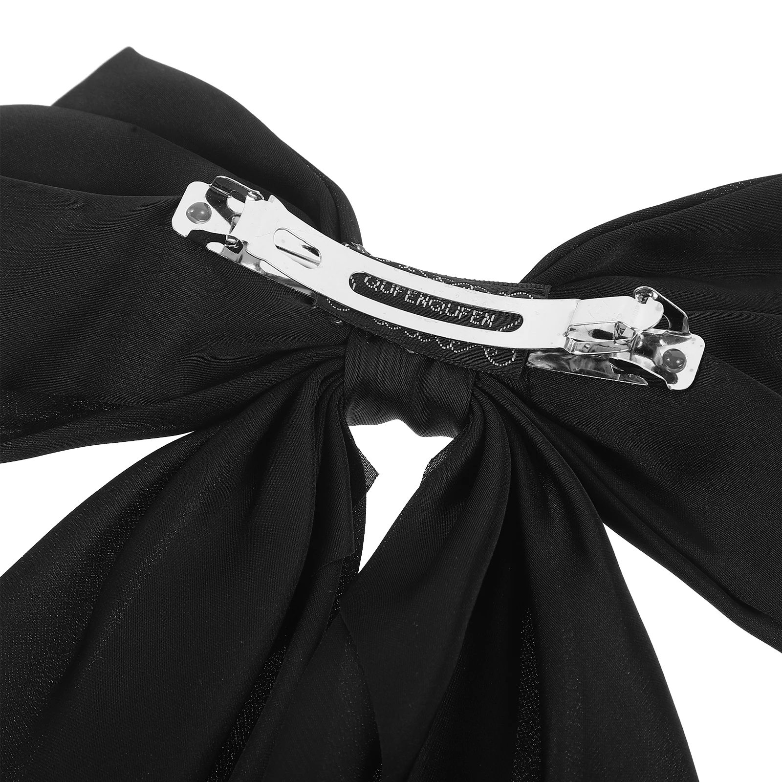

2 Pcs Back of Head Bow Hairpin Girl Clips Bands Accessories Fabric Bows for Women