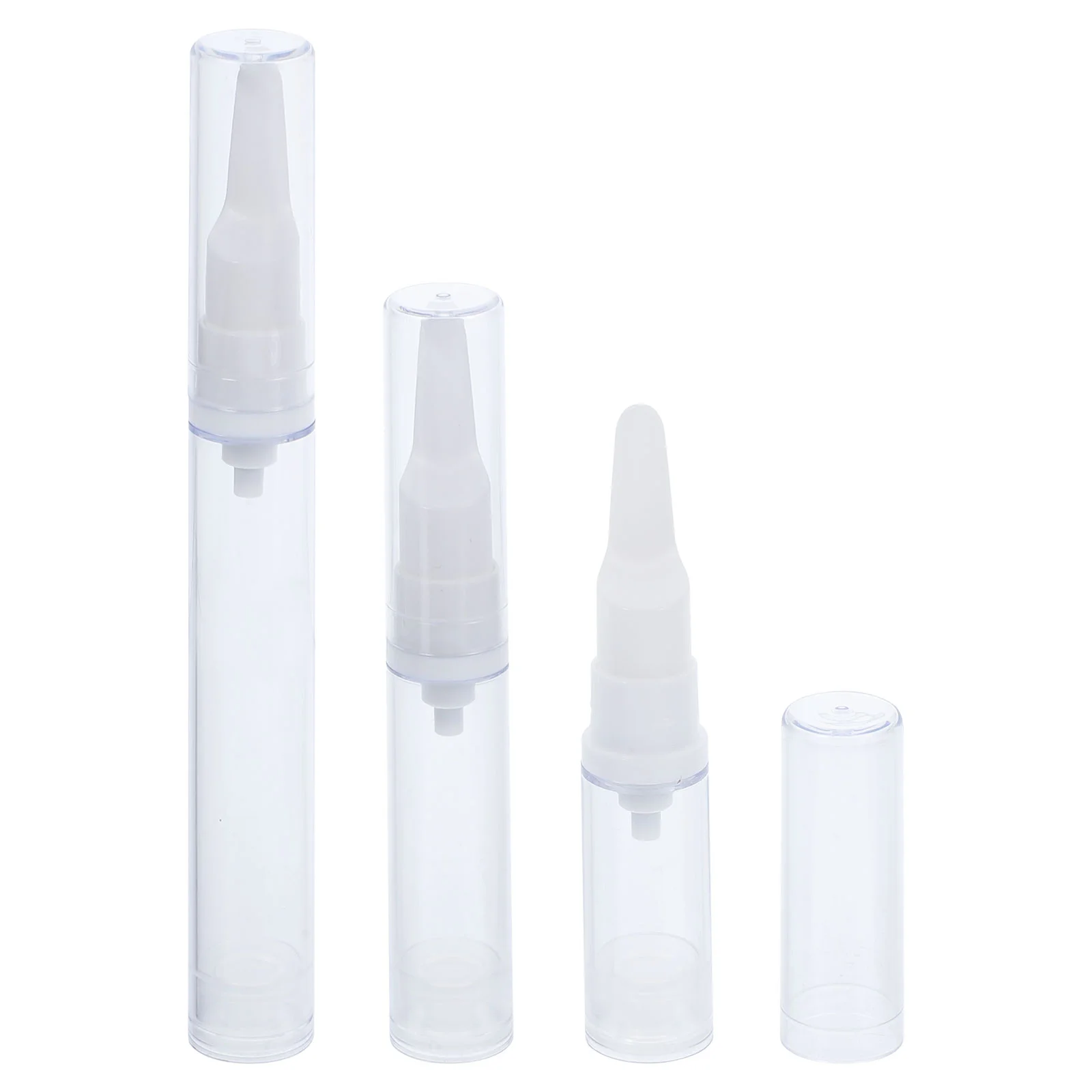 

3 Pcs Beauty Bottle Set Temporary Container Plastic Travel Bottles for Toiletries Vacuum Sub-packing Airless Pump Containers