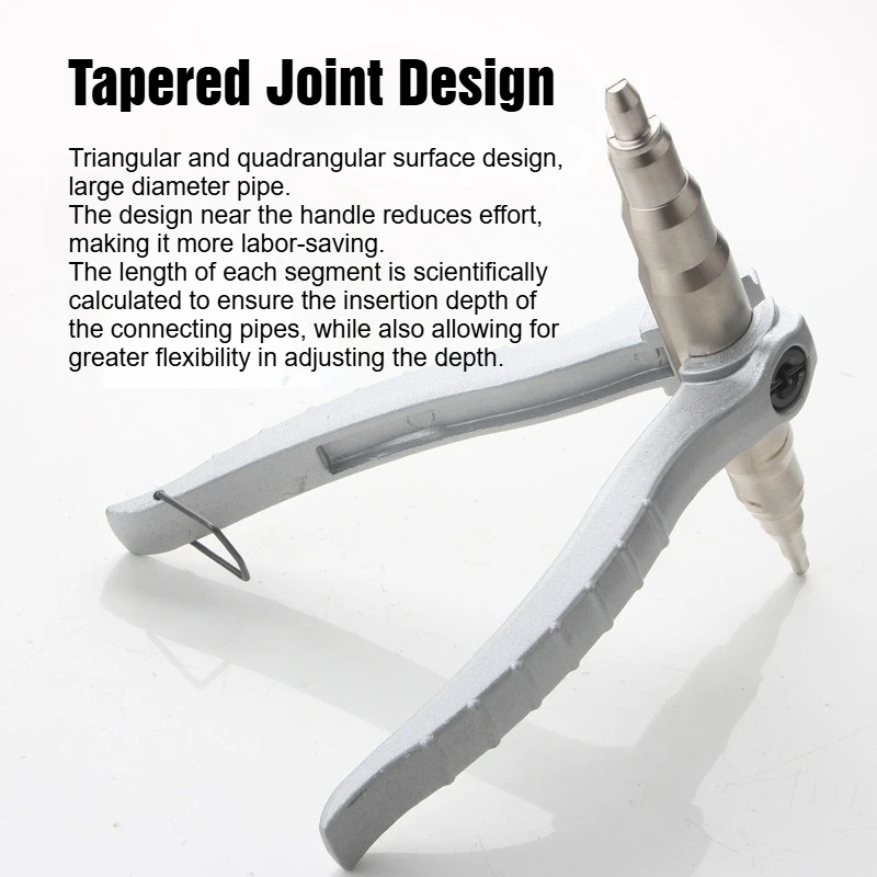 Pipe Tube Expander Hand Expanding Tool Swaging Tool Refrigeration Tube Expander for Copper - 1/4in 5/16in 3/8 1/2  5/8 3/4 7/8in