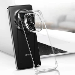 Frameless Slim Clear Hard PC Case For Honor Magic6 Pro ShockProof Coque Phone Cases For Honor Magic 6 6Pro Back Cover Shell