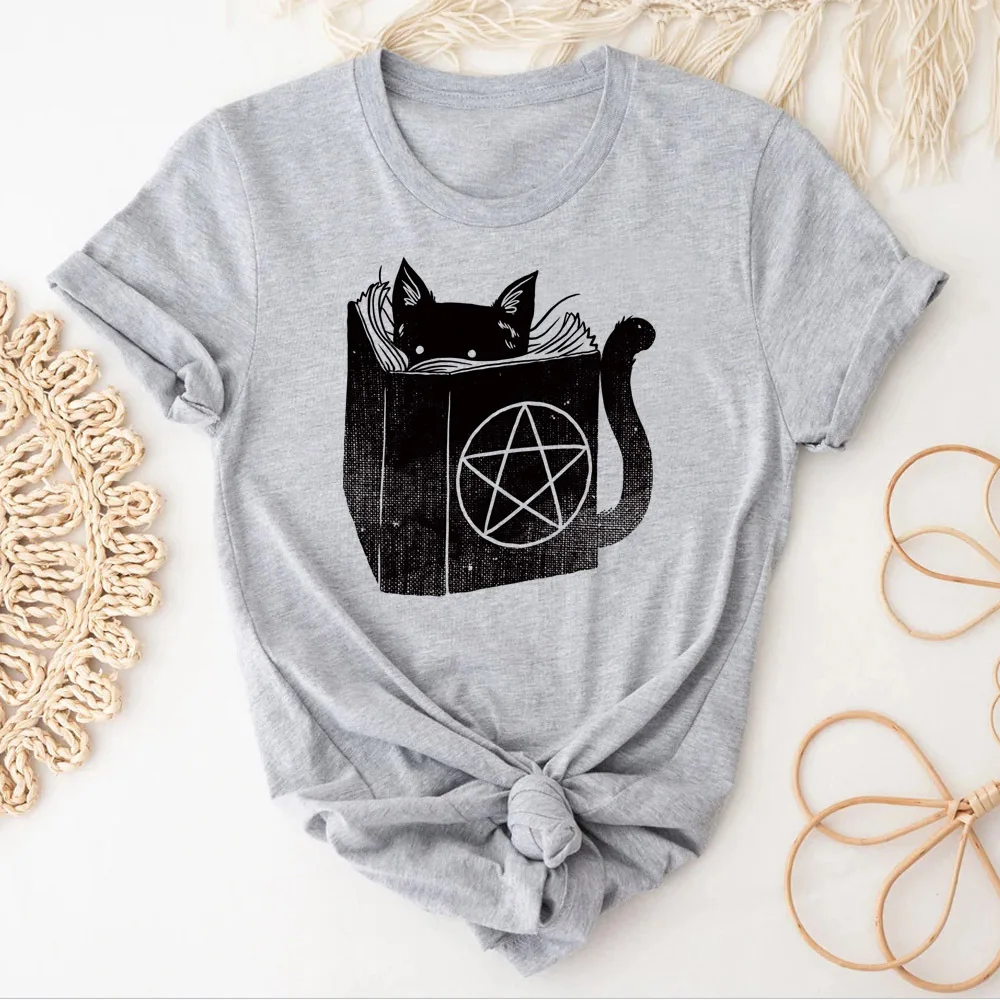 Witch top tees women Breathable Graphic 2000s Colorful hip hop Classic t-shirt Retro Gothic University Digital 2000s Pop Culture