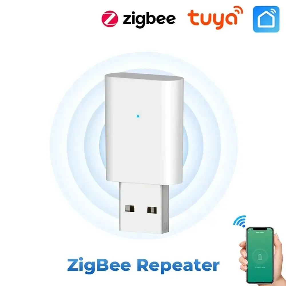 Tuya ZigBee Signal Repeater USB Signal Amplifier Extender ZigBee Gateway Smart Home Devices Smart Automation For Smart Life New