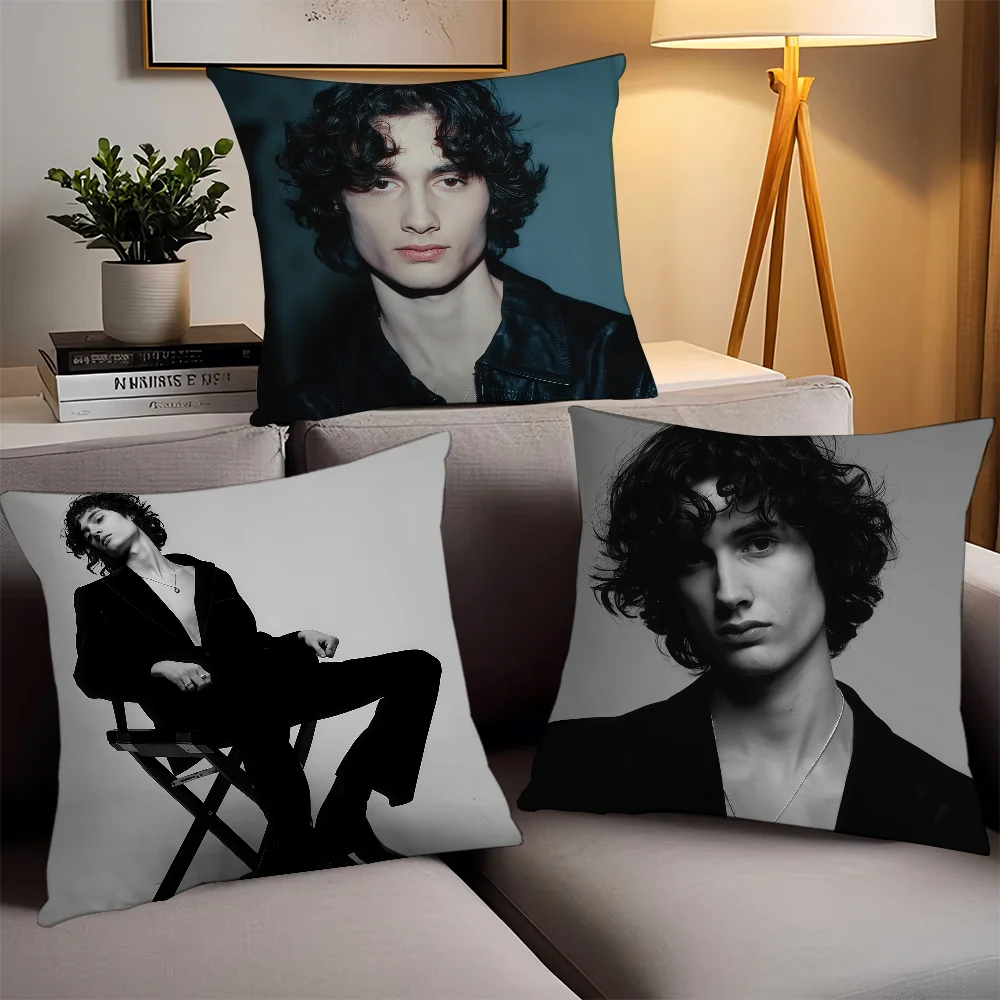 

Singer S-Sombr Back to friends Pillow Case Office Cushions Suitable For Sofa Car Bedroom Decorative Cushion Cover