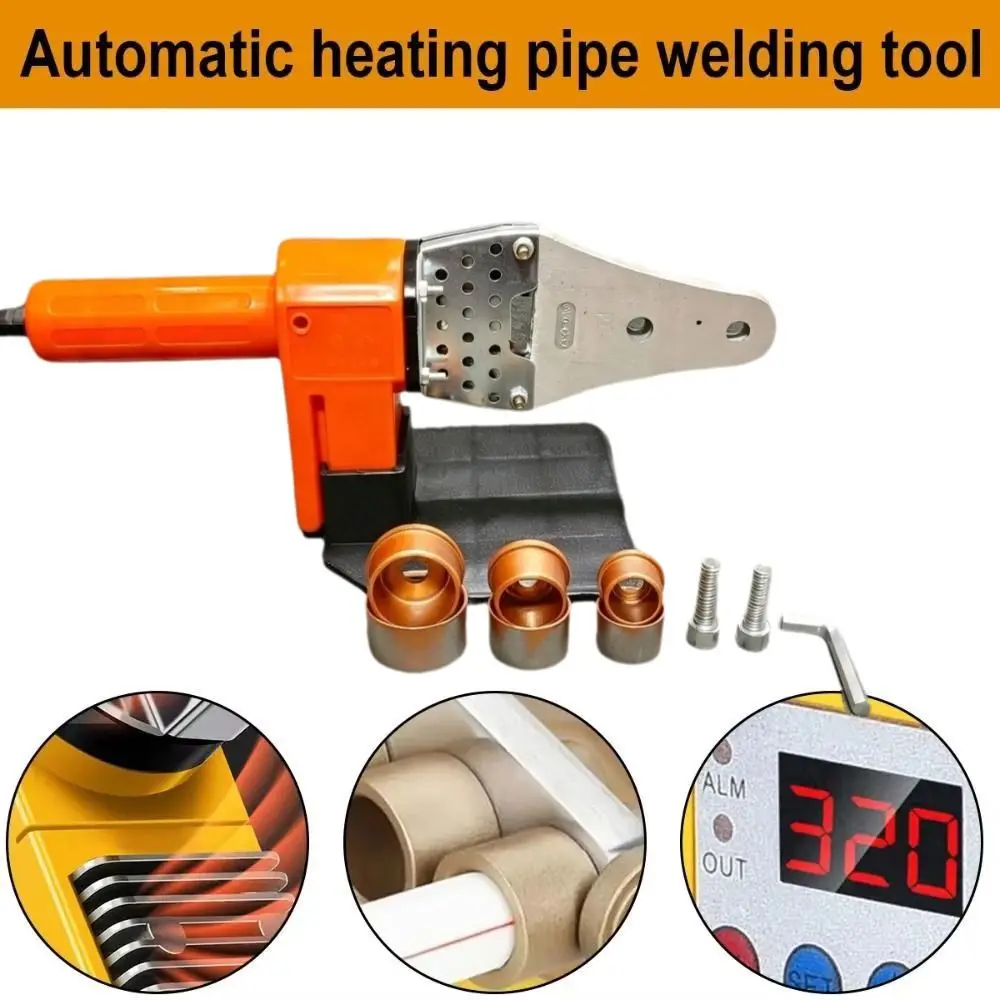 Constant Temperature Quick-Heat Welding Machine 20-32/20-63 50Hz Heat Fuse Water Pipe Welder Water Pipe Installation EU Plug