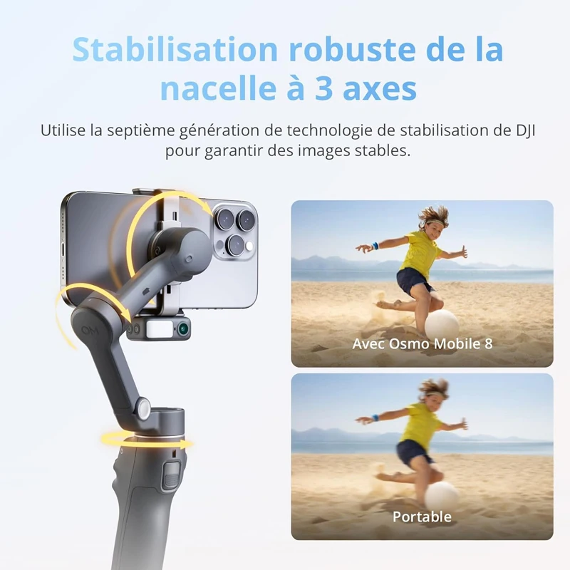 Estabilizador de Gimbal para Teléfono Inteligente DJI Osmo Mobile 8 OM8, Gimbal de 3 Ejes para Teléfono Móvil, Marca Original, Nuevo OM8 8