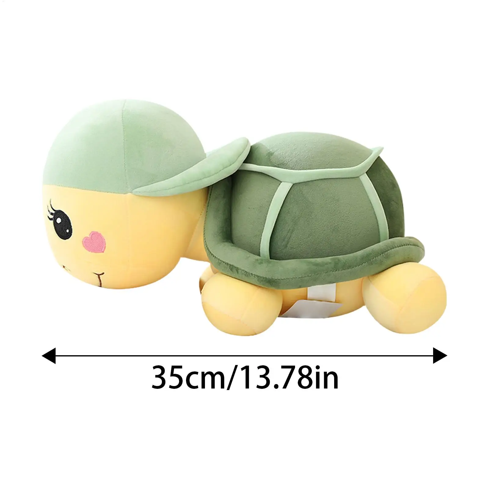 Tartaruga marinha de pelúcia, tartarugas de pelúcia com chapéu, boneca fofa amigável à pele, companheiro de viagem para chá de bebê, tema de praia