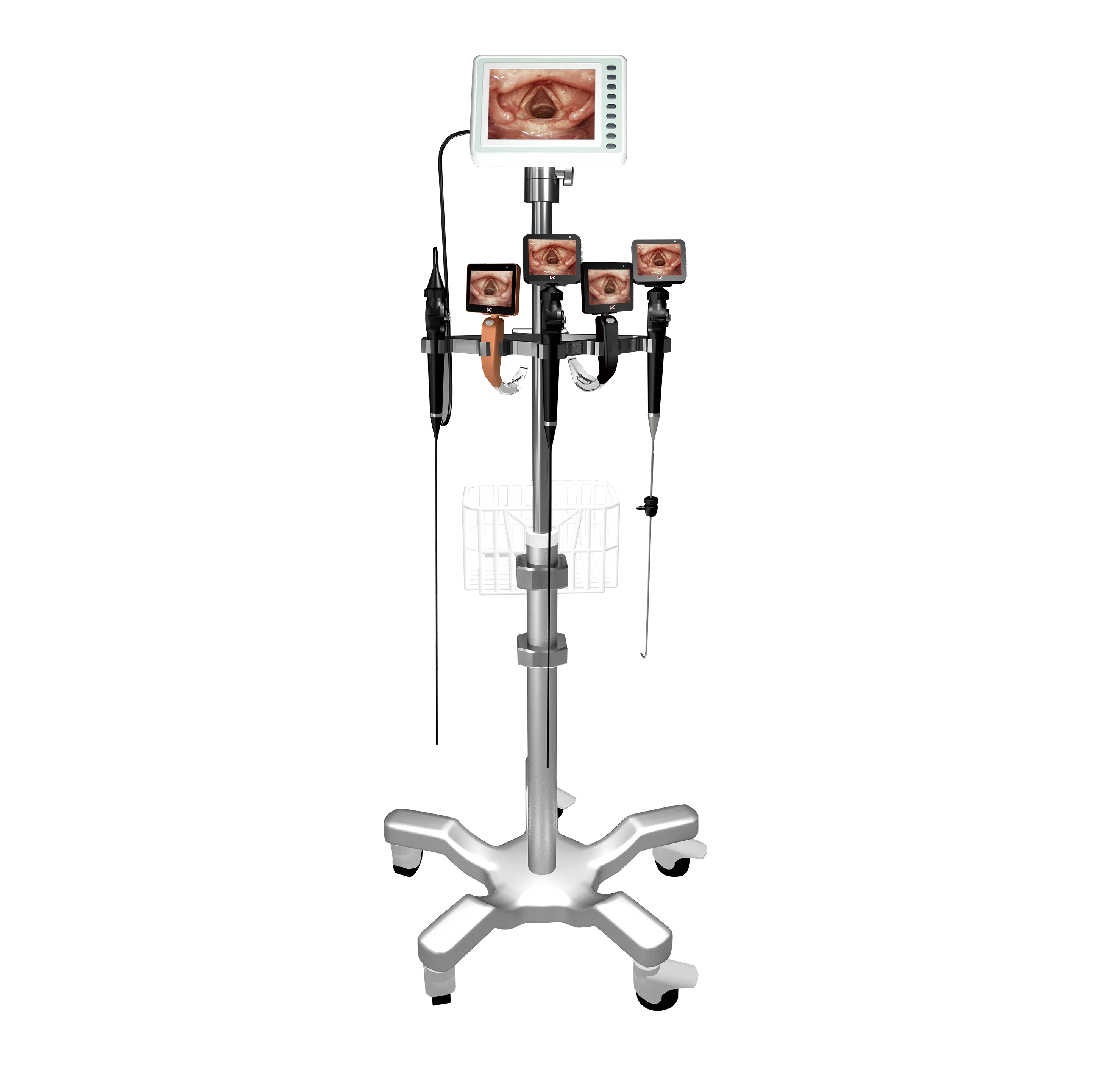 

Hot Item Medical Worktrolley Medical Endoscopy Stand Trolley For Hospital