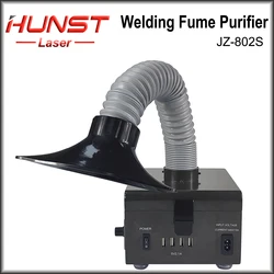HUNST ZJ- 802S Welding Fume Extractor Air Dust Fume Purifier USB Fast Charger Industrial Phone PCB Soldering Repair Tool