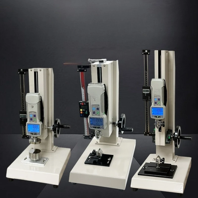 Tensile pressure testing machine, push-pull force meter frame, spiral machine, spring tensile stress testing instrument