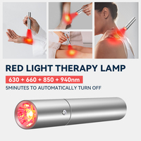 Red Light Therapy LED Infrared Acne Treatment Firm Skin Anti-aging Wrinkles Laser Pointer Laser Acne Pen EMS Facial Care