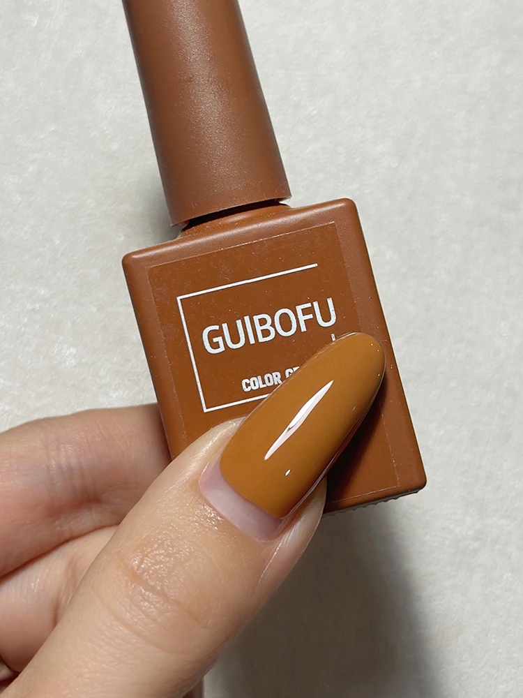 120 สี Series Fall Shine Finish กึ่งถาวร Glitter Sequins เจลเล็บชุดชุด Soak Off Uv เคลือบเงาเล็บ 15ml