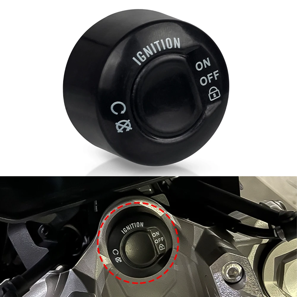 For BMW R1200GS LC R1250GS F850GS Adventure R1200RS R1200RT R1250RT F750GS One Button Starter Protection Cover Start Switch Cap