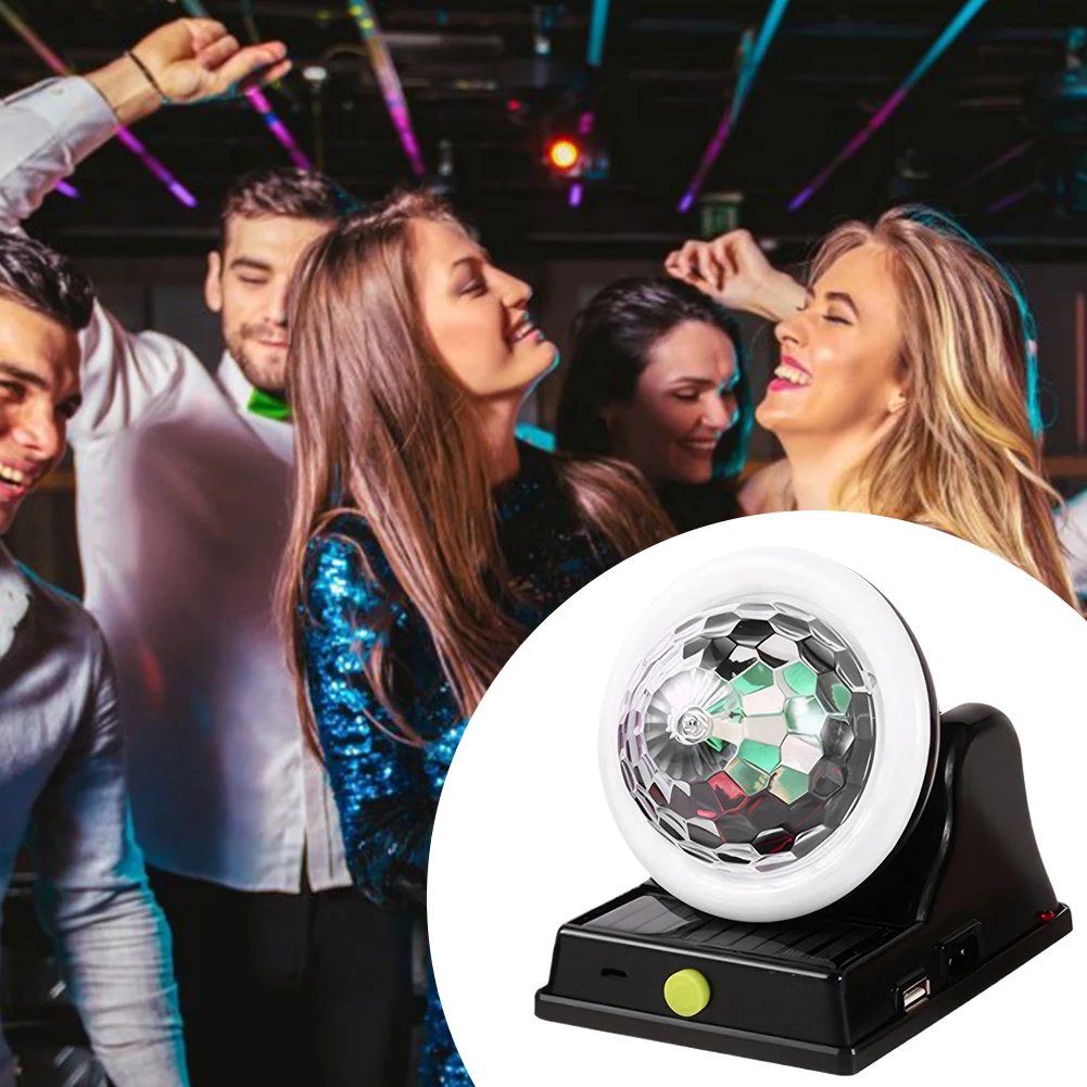 

Disco Ball Light DJ Dance Stage Light Microwave Human Detection Stage DJ Light LED Stage Disco Light for Home Room Dance Karaoke