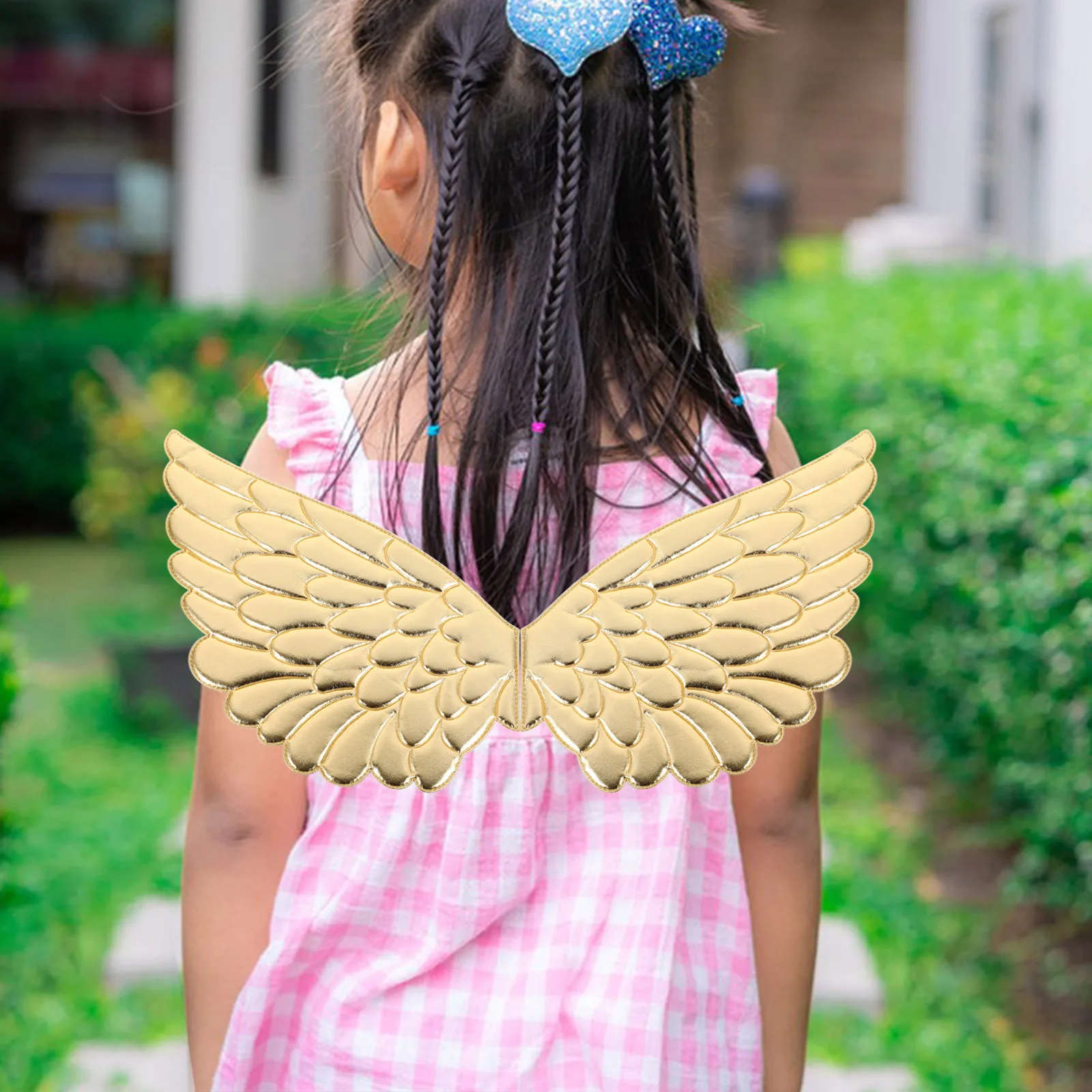 

2pcs Angel Wings Patch 62Cm Large Embroidered Applique Iron On Sewing Patch For Clothing Jeans Diy Costume Wing