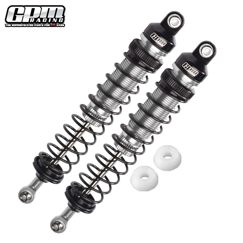 GPM Aluminum Rear Adjustable Spring Dampers For LOSI 1/10 Rock Rey Baja Rey