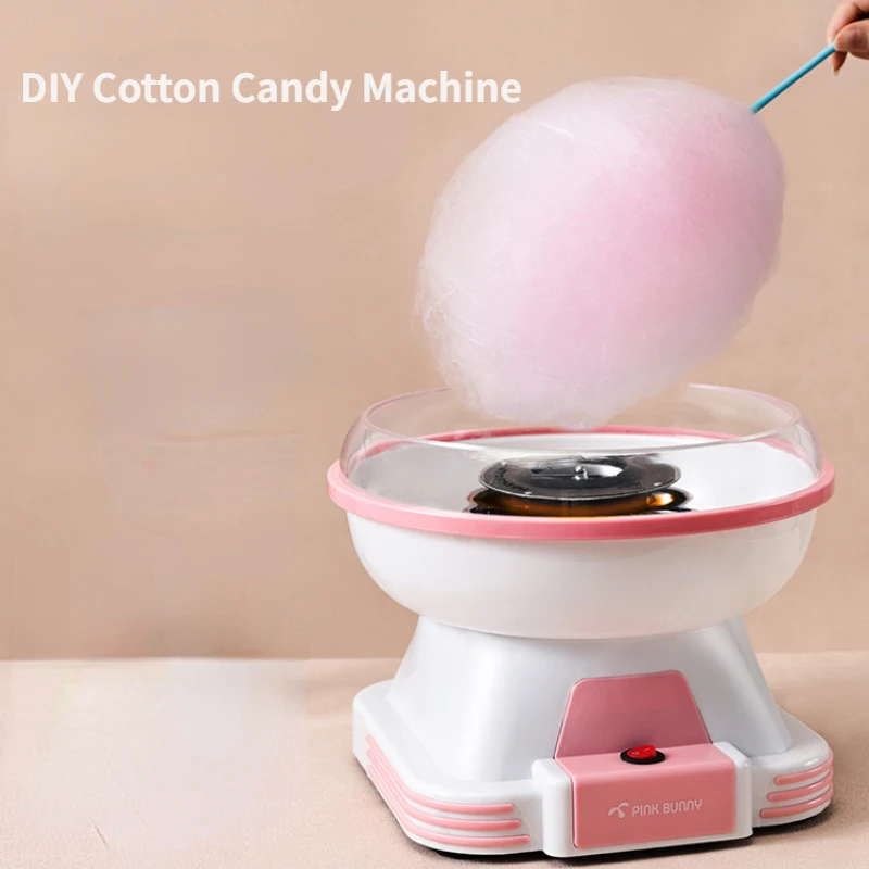 

Cotton Candy Machine Home Commercial Automatic DIY Fancy Cotton Candy Machine Kitchen Multi Processador De Alimento 솜사탕 기계