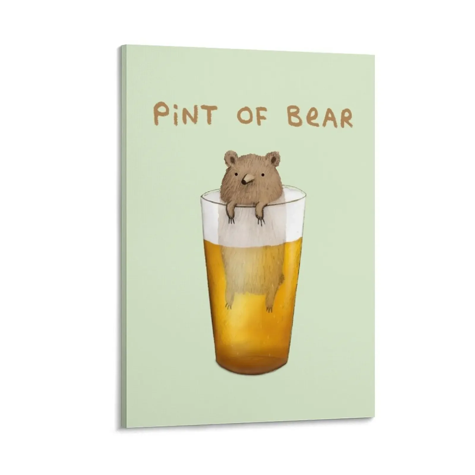 

Pint of Bear Canvas Painting home decoration accessories interior paintings wall decoration painting Paintings for bedroom