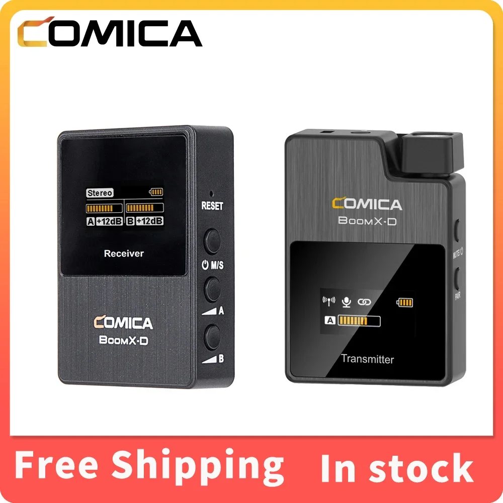 Comica BoomX-D Wireless Microphone Accessories