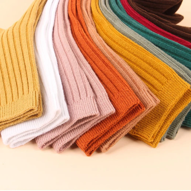 2023 Autumn Winter New Women Long Socks Mid-calf Deodorization Hosiery Thicken Warm Stockings Fashion Casual Sport Hose