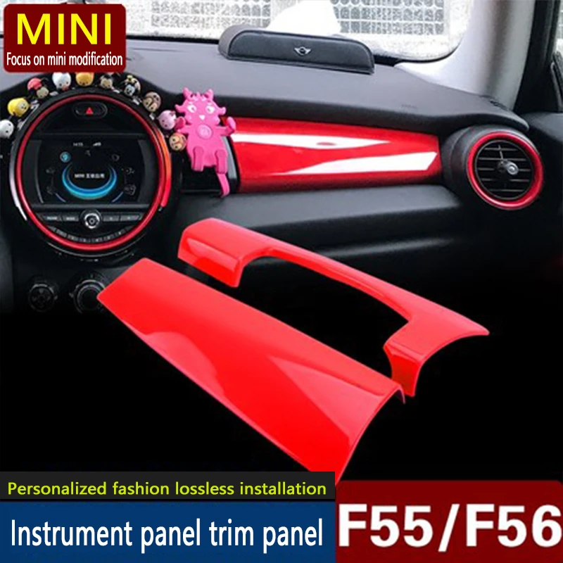 

For MINI Cooper F55 F56 Dashboard Center Console Decorative Panel Shell Interior Modification Sticker ONE