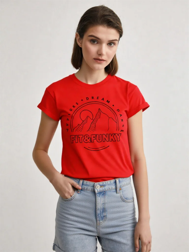 New arrival women t shirts top tee short sleeve men clothes performance red tee summer wear 0237