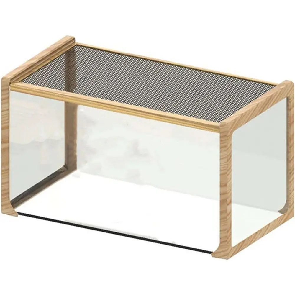 

Деревянный вольер для черепах с плавающим островом, 42x42x76 см, идеально подходит для рептилий и амфибий